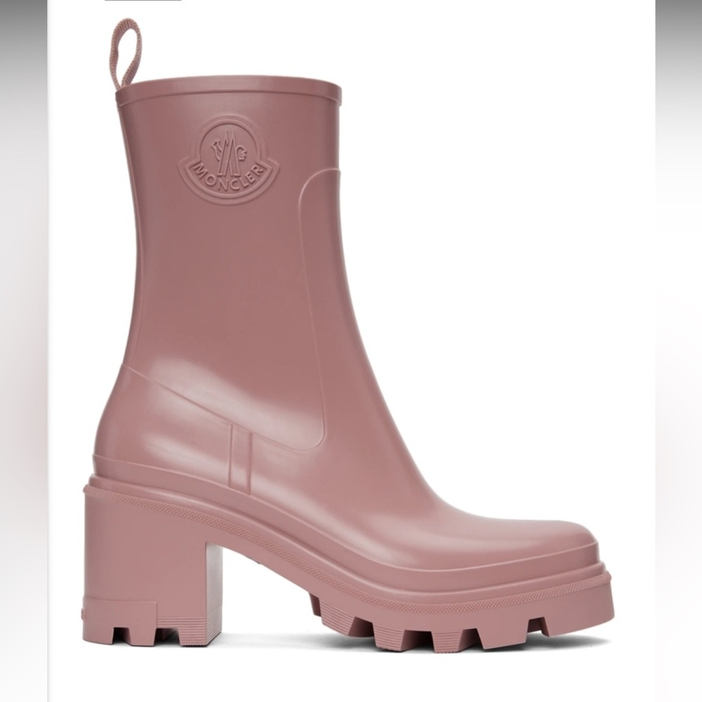Moncler Loftgrip Boots Pink Size 36